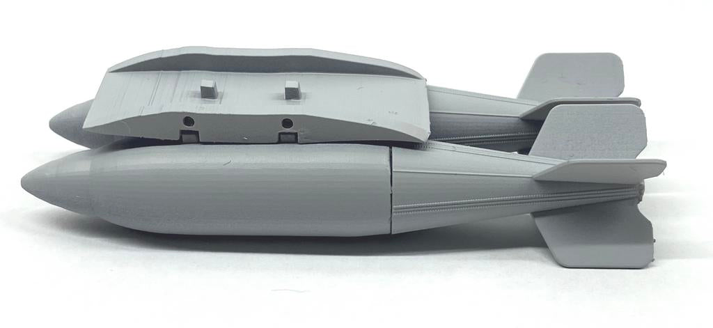 AIM - Transport Wings TWC32070 1:32 Gulf War Panavia Tornado Full Load (8 bombs & 4 carriers)