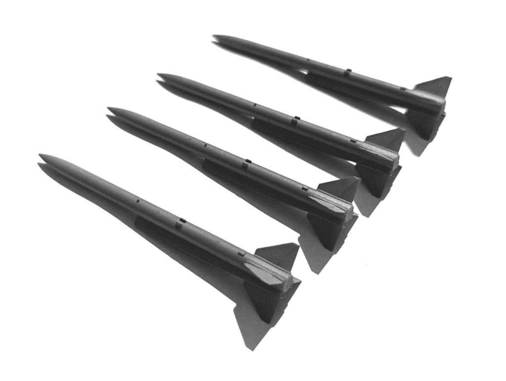 AIM - Transport Wings TWC48049 1:48 METEOR BVRAAM Beyond Visual Range Air to Air Missile - 4 Missiles