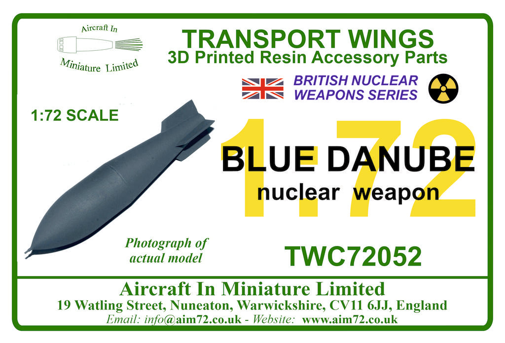 AIM - Transport Wings TWC72052 1:72 Blue Danube - British Nuclear Weapon