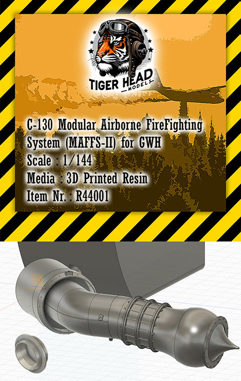 Tigerhead Models R44001 1:144 Lockheed C-130 Modular Airborne FireFighting System