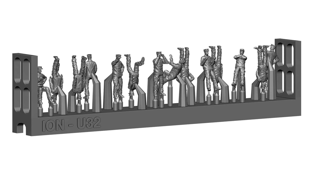 ION Model U200-003 1:200 Modern US Navy - Ship crew