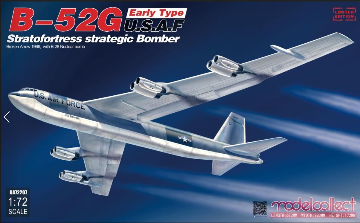 Modelcollect UA72207 1:72 Boeing B-52G Stratofortress early type