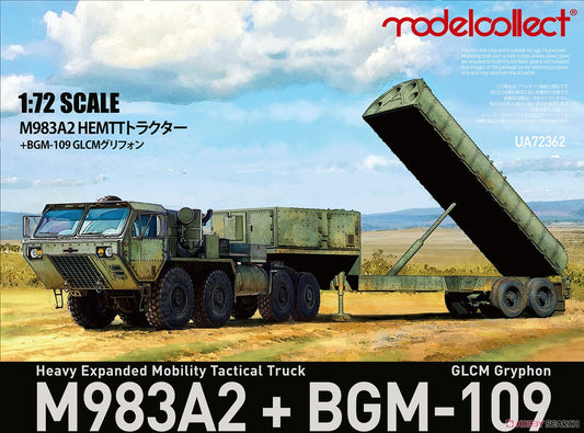 Modelcollect UA72362 1:72 Heavy Expanded Mobility Tactical Truck M983A2 + BGM-109 GLCM Gryphon