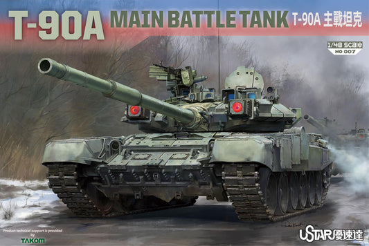 U-Star UANO007 1:48 T-90A Main Battle Tank