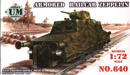 UM-MT 640 1:72 Armored Railcar Zeppelin