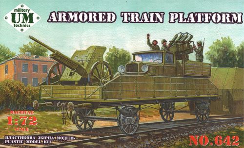 UM-MT 642 1:72 Armoured Train Platform