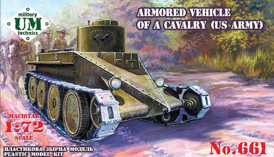 UM-MT 661 1:72 Armored Vehicle of a Cavalry 'Combat Cars T1 ' (U.S. Army)