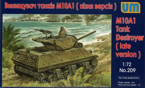 Unimodel 209 1:72 M10A1 Tank Destroyer