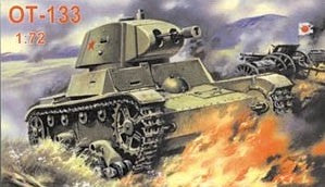 Unimodel 220 1:72 Soviet OT-133 Flame Throwing Tank (ex SKIF)