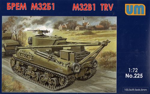 Unimodel 225 1:72 M32B1 Sherman Tank Recovery Vehicle