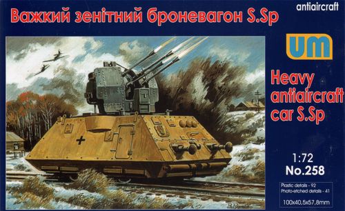 Unimodel 258 1:72 Reconnaissance Armored Train Le.Sp