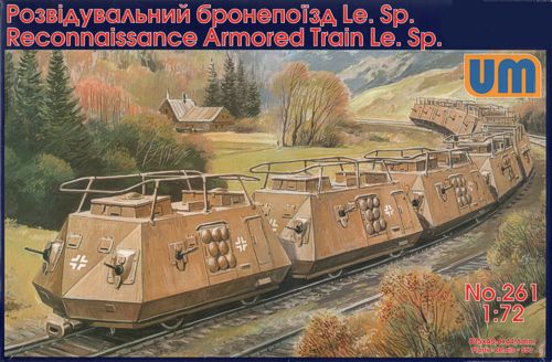 Unimodel 261 1:72 Reconnaissance Armoured Train le.Sp.