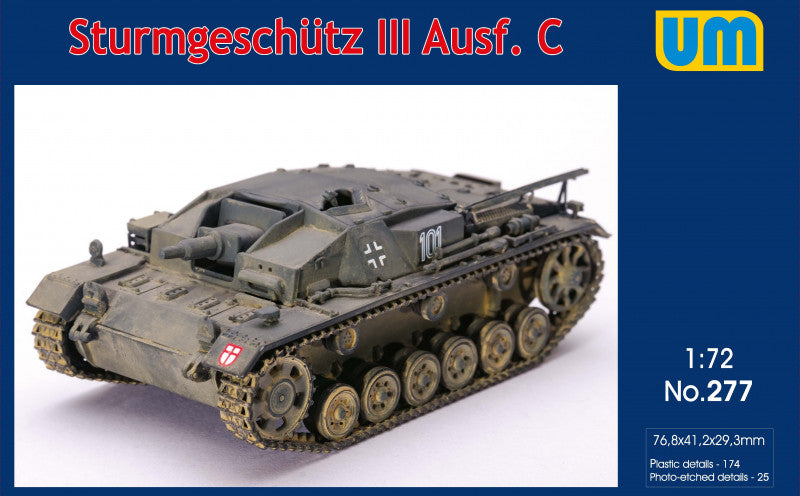 Unimodel 277 1:72 Sturmgeschutz III Ausf.C