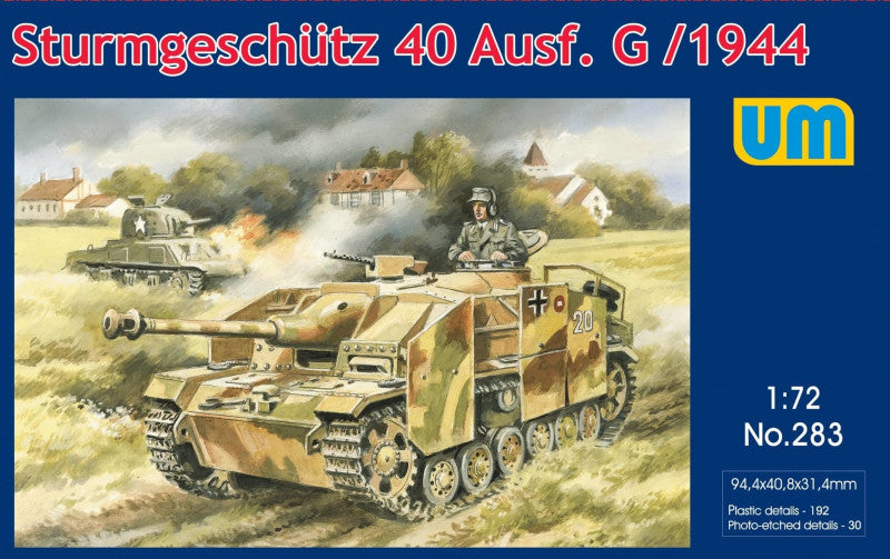 Unimodel 283 1:72 Sturmgeschutz 40 Ausf.G 1944