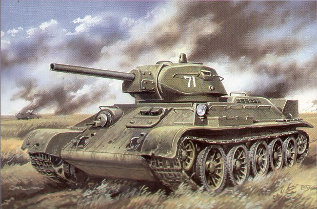 Unimodel 329 1:72 Soviet T-34/76 model 1941