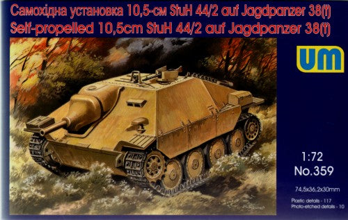 Unimodel 359 1:72 Self-Propelled 10.5cm StuH-44/2 auf Jagdpanzer