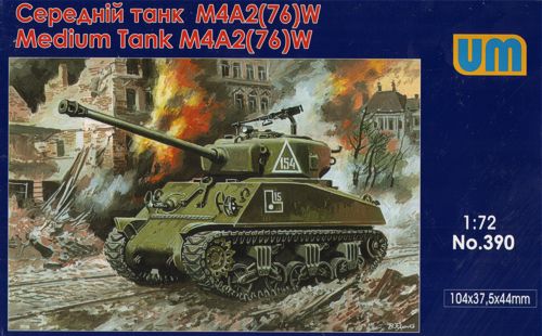 Unimodel 390 1:72 M4A2 Sherman (76) W