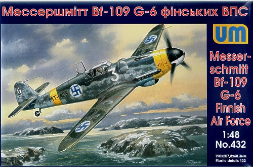 Unimodel 432 1:48 Messerschmitt Bf-109G-6/R3 Finnish Air Force