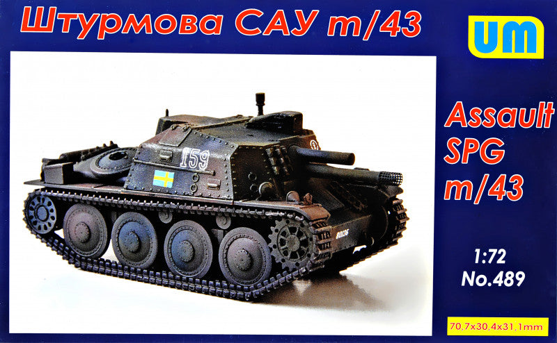 Unimodel 489 1:72 m/43 assault SPG