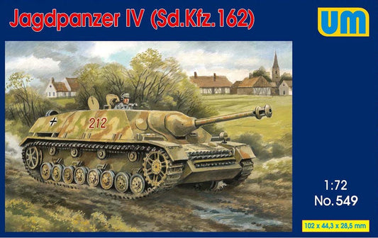 Unimodel 549 1:72 Jagdpanzer IV (Sd.Kfz.162)