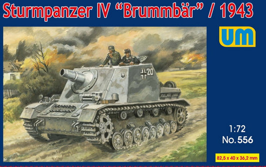 Unimodel 556 1:72 Sturmpanzer IV 'Brumbar' 1943