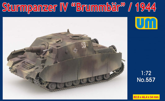 Unimodel 557 1:72 Sturmpanzer IV 'Brummbar', 1944