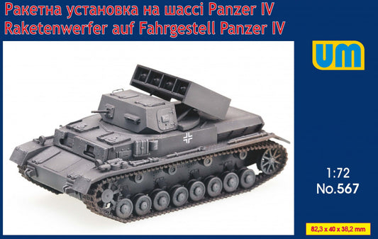 Unimodel 567 1:72 Raketenwerfer auf Fahrgestell Pz.Kpfw.IV