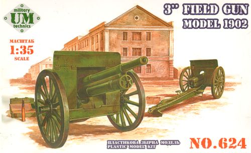 UM-MT 624 1:35 3' Field Gun Model 1902