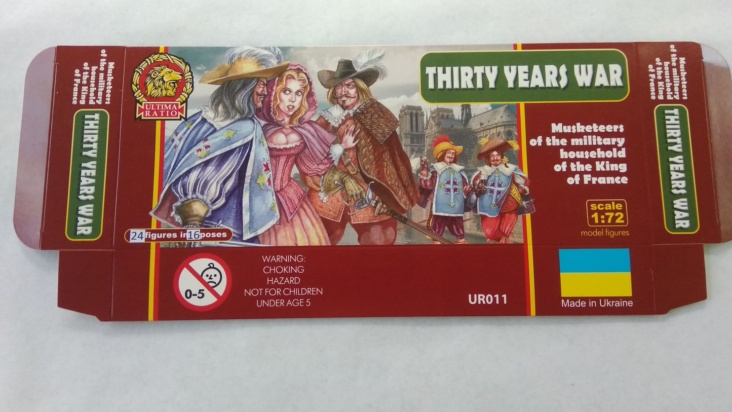 Ultima Ratio 7212 1:72 Musketeers of the Military Household of the King of France (Revised Set)