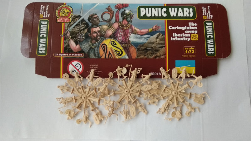 Ultima Ratio 7218 1:72 Punic Wars The Cartaginian Army Iberian Infantry Part 2