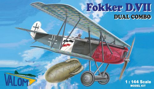 Valom 14403 1:144 Fokker D.VII (Dual Combo with 2 kits)