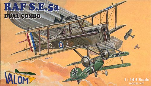 Valom 14404 1:144 RAF S.E.5A (Dual Combo with 2 kits)