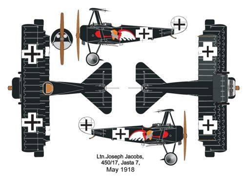 Valom 14407 1:144 Fokker Dr.I Triplane (Dual Combo with 2 kits)