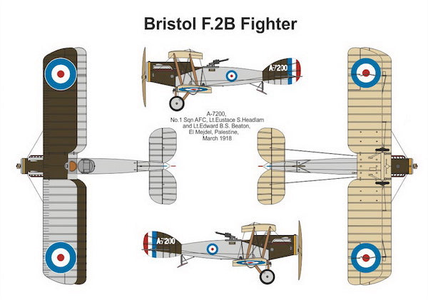 Valom 14415 1:144 Bristol F.2B Fighter (Dual Combo with 2 kits)