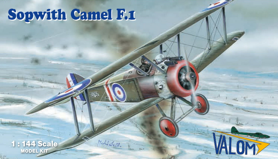 Valom 14417 1:144 Sopwith F.1 Camel (Dual Combo with 2 kits)