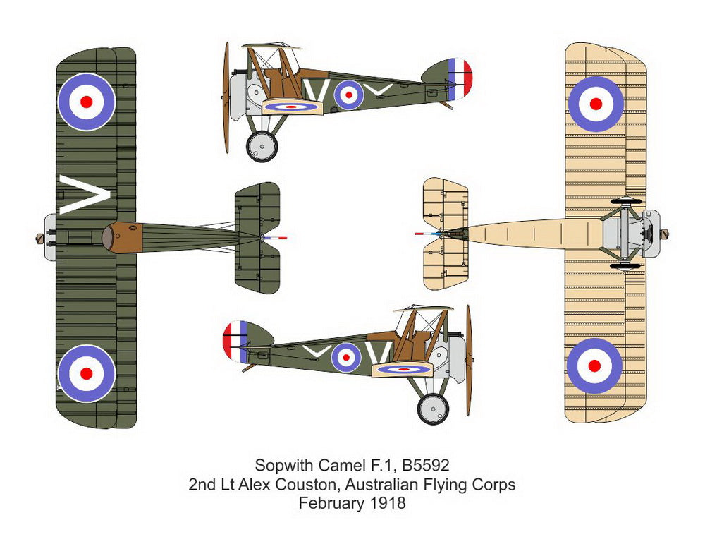 Valom 14421 1:144 Sopwith F.I Camel vs Fokker DR.I Triplane Duels in the sky (Dual Combo with 2 of each kit)