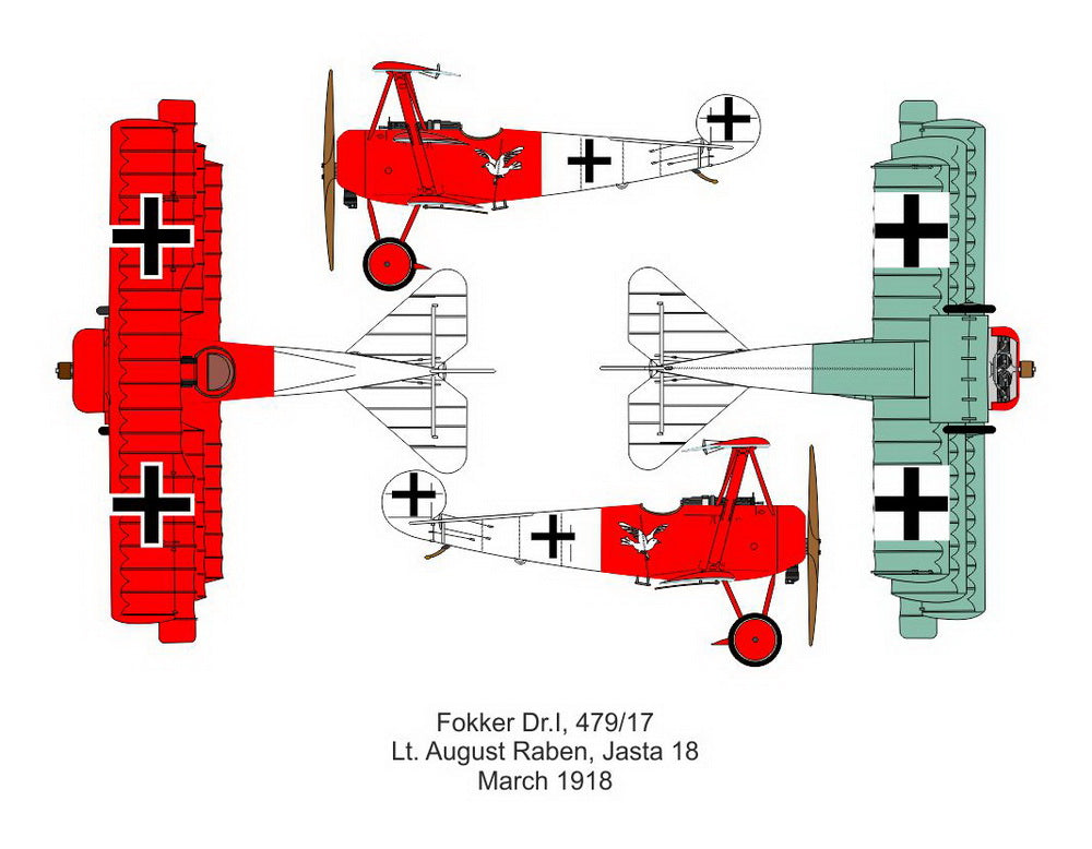 Valom 14421 1:144 Sopwith F.I Camel vs Fokker DR.I Triplane Duels in the sky (Dual Combo with 2 of each kit)