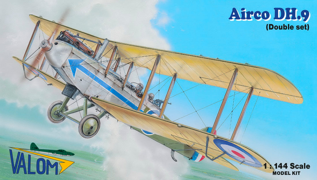 Valom 14425 1:144 Airco DH.9 (Double set. Includes 2 kits)