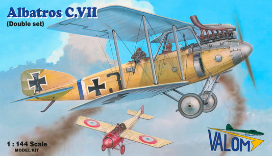 Valom 14426 1:144 Albatros C.VII (Double set. Includes 2 kits)
