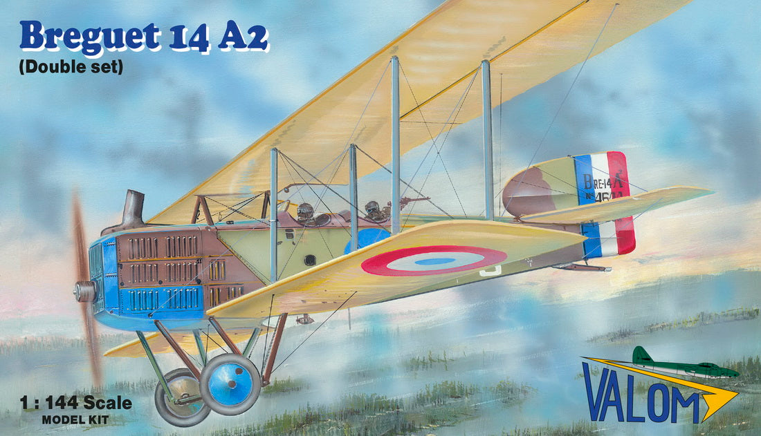 Valom 14427 1:144 Breguet 14A2 (Double set. Includes 2 kits)
