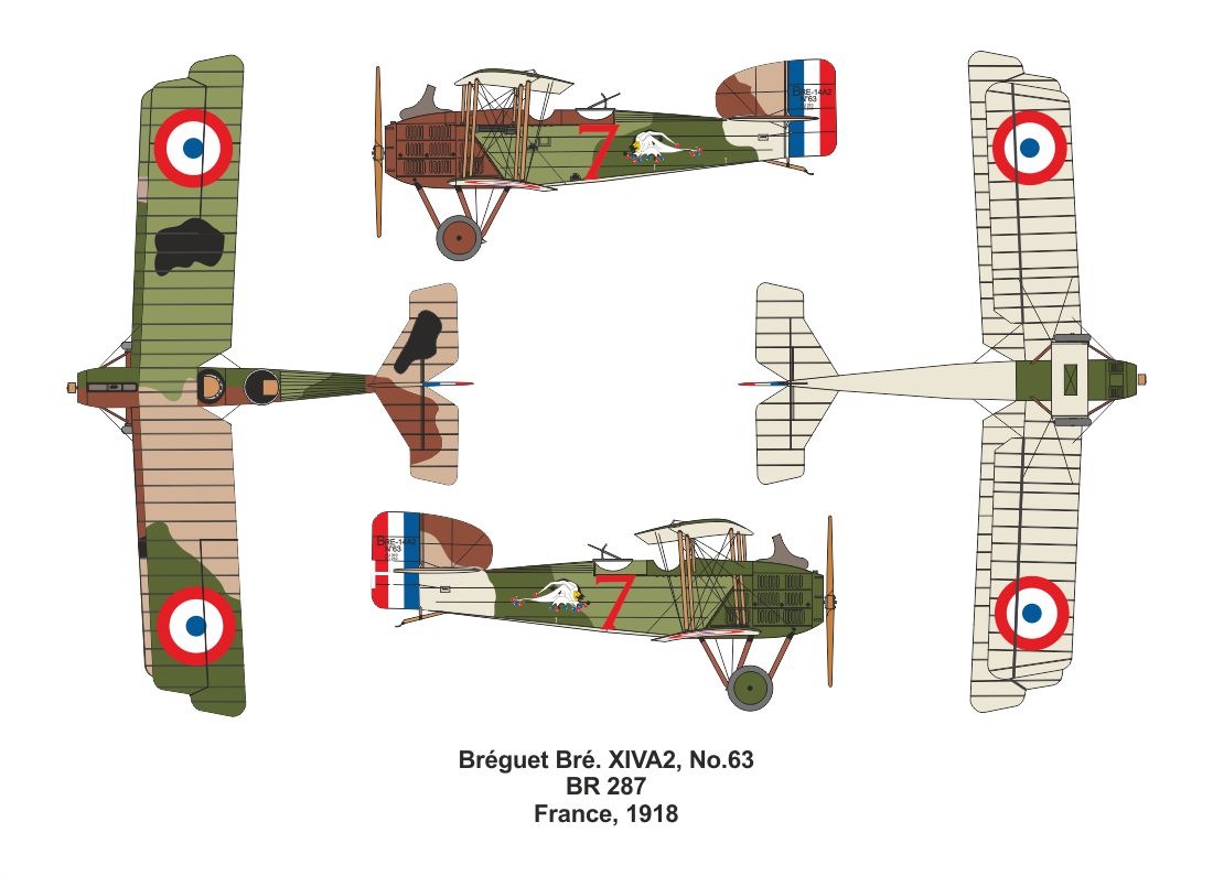 Valom 14427 1:144 Breguet 14A2 (Double set. Includes 2 kits)