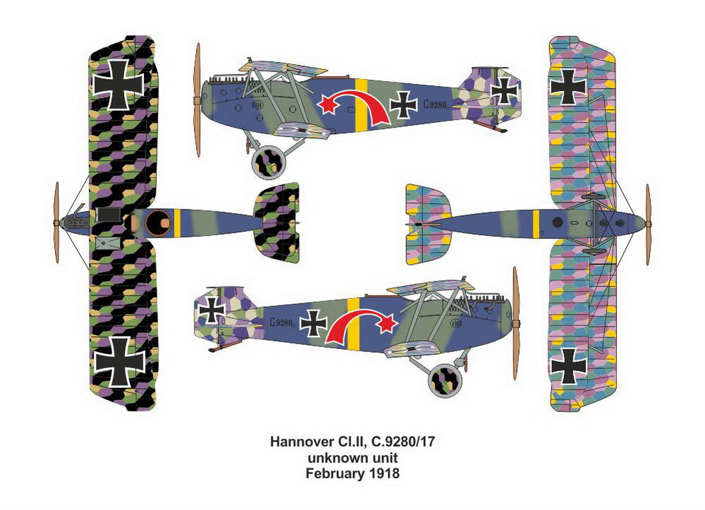 Valom 14429 1:144 Hannover Cl.II (Double set)