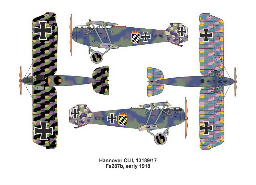 Valom 14429 1:144 Hannover Cl.II (Double set)