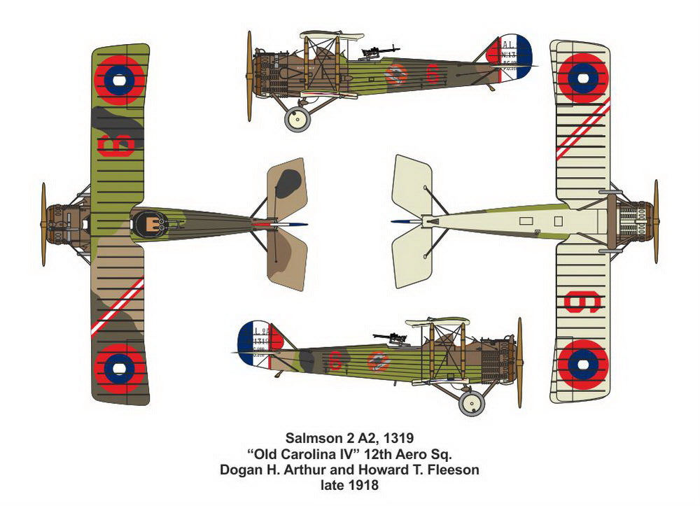 Valom 14430 1:144 Salmson 2A2 (Double set)
