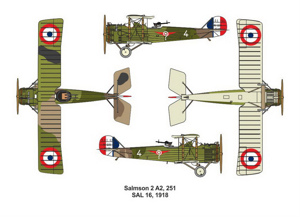 Valom 14430 1:144 Salmson 2A2 (Double set)