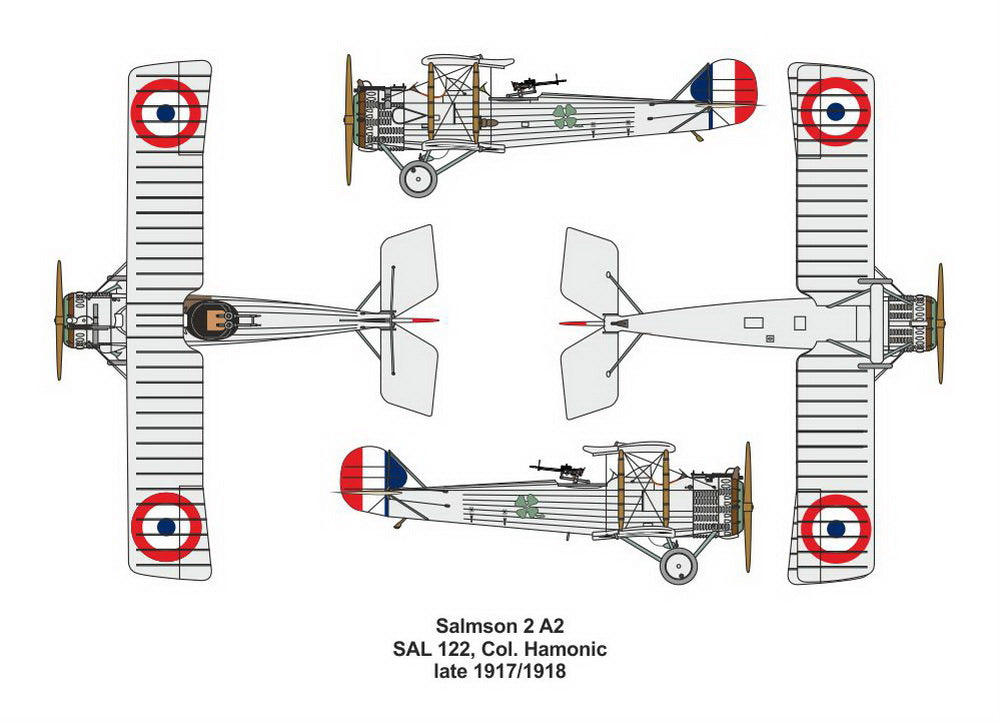 Valom 14430 1:144 Salmson 2A2 (Double set)