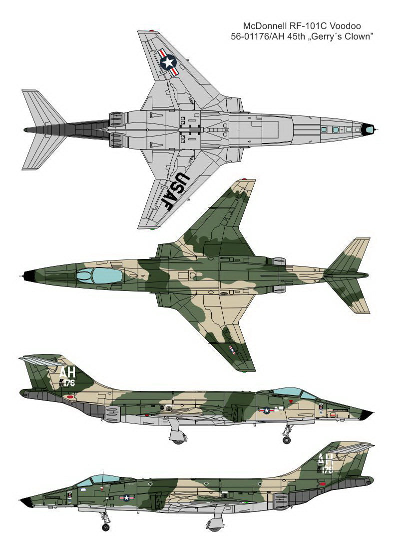 Valom 14439 1:144 McDonnell RF-101C Voodoo