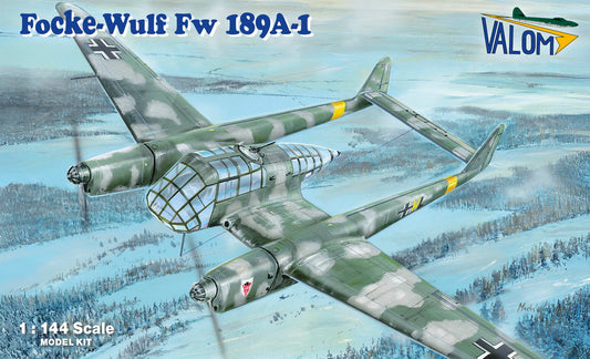 Valom VAL14443 1:144 Focke-Wulf Fw 189A-1 new mould in 2025