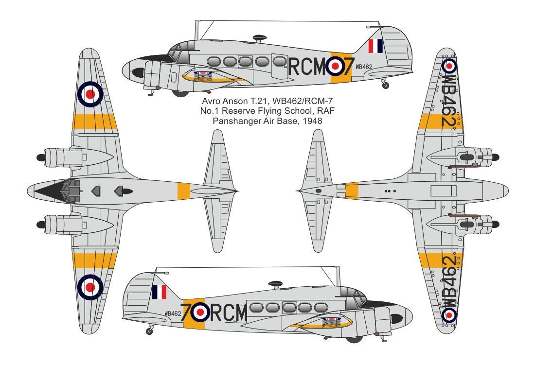 Valom 14448 1:144 Avro Anson T.21 (RAF)