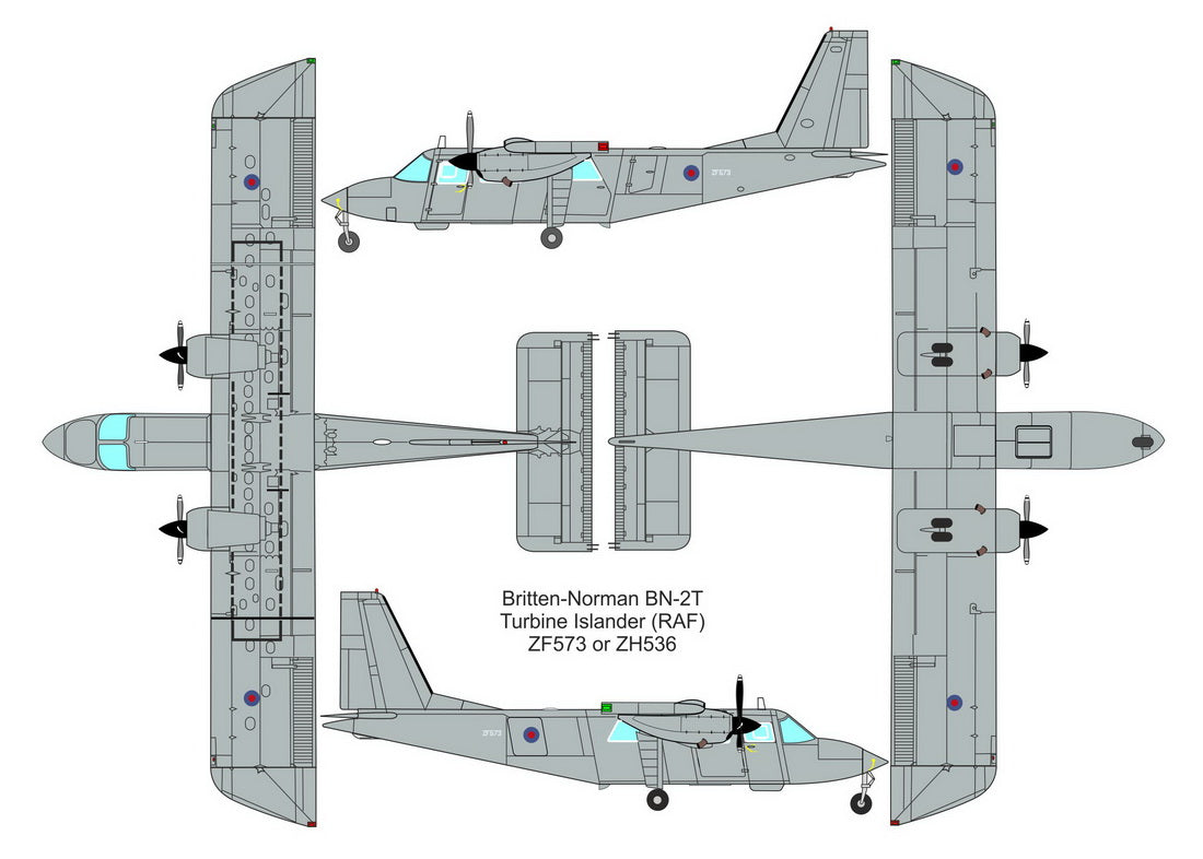 Valom 48012 1:48 Britten-Norman BN-2T Turbine Islander (RAF)